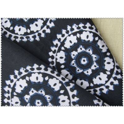 100% cotton printed flower cambric
