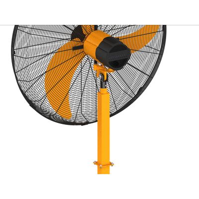 36-inch floor fan with timer function and DC motor for energy efficiency