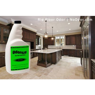 ODOREZE Natural Floor Odor Eliminator Natural Spray: Makes 64 Gallons to Clean Stink Fast