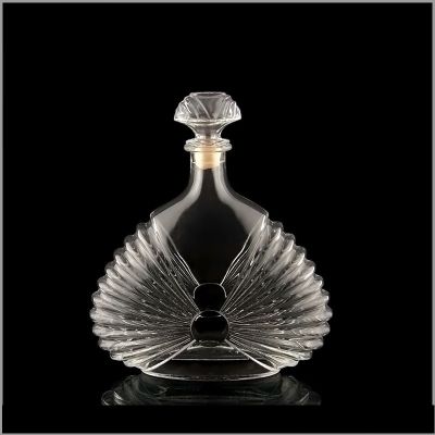 vodka glass bottle ,brandy glass bottle,XO glass bottle,700ML designer glass bottle ,1Lglass bottle