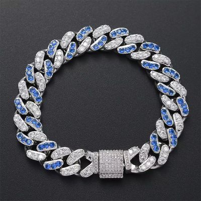 Trendy Bracelet Punk Style Hip-Hop Necklace Female Jewelry Gift Titanium Steel Cuban Chain Hip-Hop M