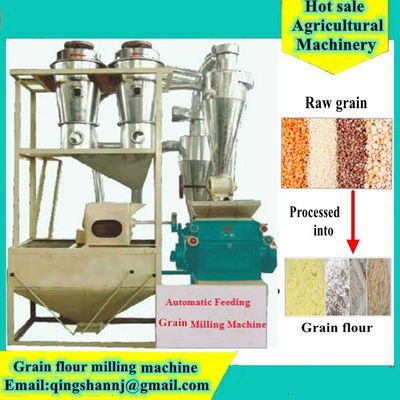 Grain Flour Mill Machine Mini Type Flour Mill