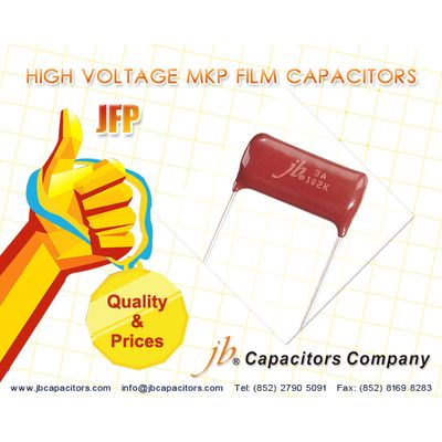 JFP - High Voltage Metallized Polypropylene Film Capacitor
