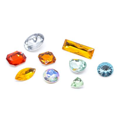 Acrylic Rhinestones Gems Wholesale in Various Shapes and Colors