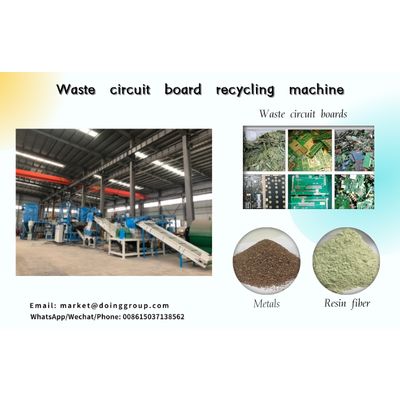PCB/Printed circuit boards recycling line