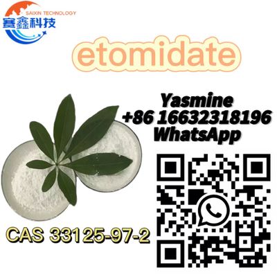 High Quality 33125-97-2 Etomidate 99.% White powder