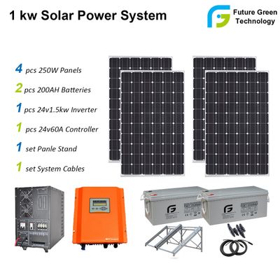 1kw Household Kit off Grid Solar Systems
