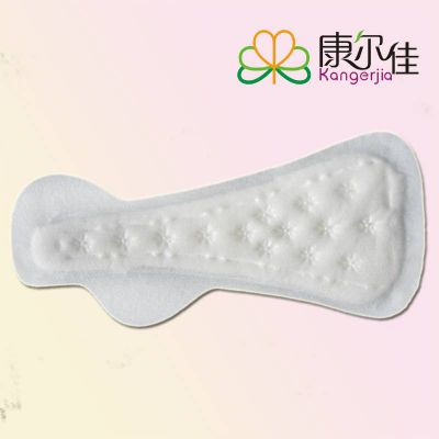 Hotselling Soft Cotton Pulp Complex T Shape Pantyliners with double wings