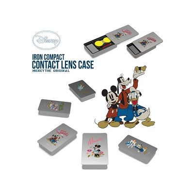 Disney Iron compact contact lens case