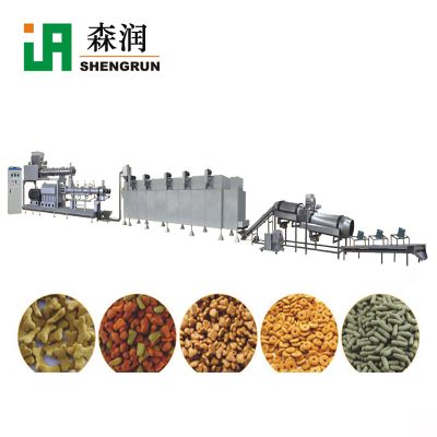 Floating Fish Feed Extruder Machine Sinking Feed Production Line
