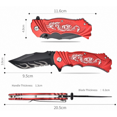 Custom multifunctional outdoor folding knife survival hunting Pocket camping knife