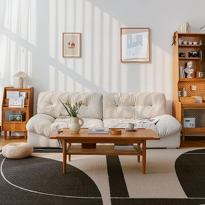 Italian Baxter cloud sofa small family living room apartment modern simple lazy cloth art sofa