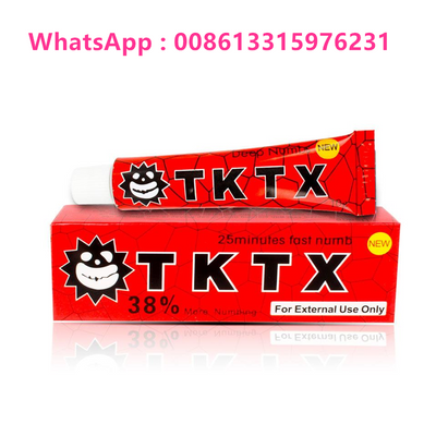 White Color Cream Red Tktx Laser Removal Tattoo Numbing Cream