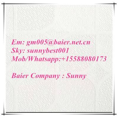 PVC Laminated (coated) Gypsum (plaster board) Suspended Ceiling Tiles (ISO)