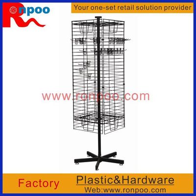 Wire Store Display Racks, Counter Top Spinner Display Rack, Floor Freestanding Spinner Display Rack,