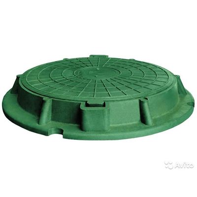 Polymer - sand manholes of middle type are intended for installation on viewing well