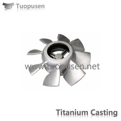 Titanium precision casting C5 Titanium impeller