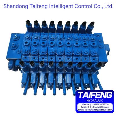 9 Working Sections Trm15s Electric Switching Control Hydraulic Control Valve for Variable Displaceme