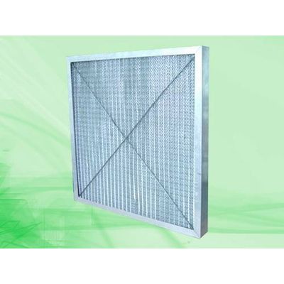 Metal mesh pre-filter， plank filter, filter pad, panel filter