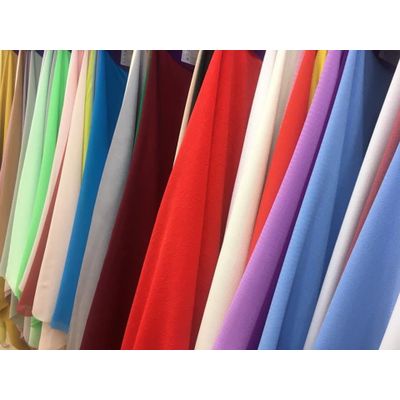 100% polyester WOOL DOBBY fabric for ladies dress