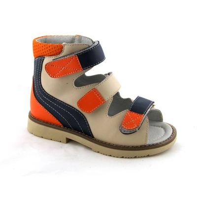 Kids Orthopedic Anti-varus Thomas Heel Leather Footwear 4811357