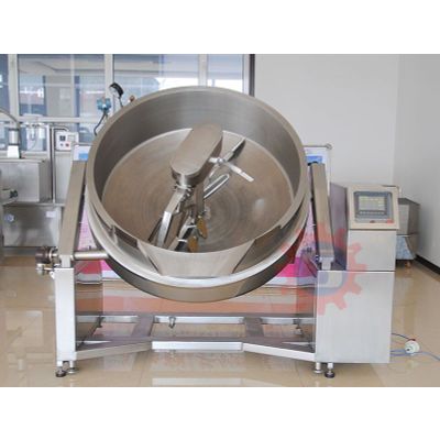 Steam jacketed kettle with Stirrer  Cooking Equipment  Steam vacuum jacketed kettle