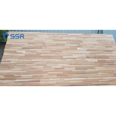 Multiple Colors Acacia Wood Finger Joint Board for Shelves