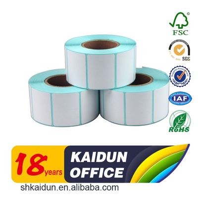 Thermal paper self adhesive label sticker