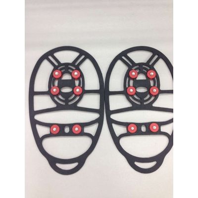 Antislip adjustable ice traction for walking on ice and snow
