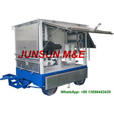 Trailer Mounted Mobile Type Dielectric Oil Treatment Plant, Insulating Oil Filtration Plant