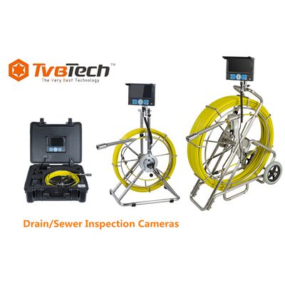 TVBTECH 20-120m Sewer Drain Inspection Camera for Underground Pipeline Inspection