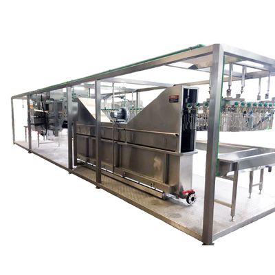 100BPH small capacity automatic poultry fowl chicken duck butcher house slaughterhouse slaughtering