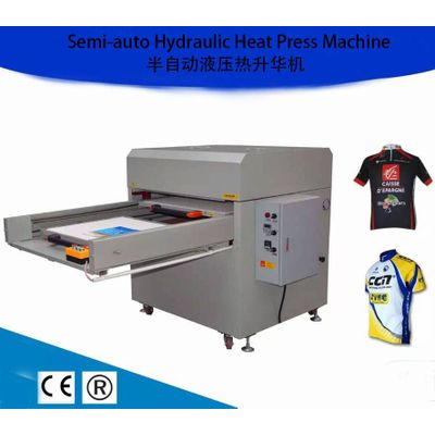 100x150CM T Shirt Hydraulic Heat Rosin Press Transfer Printing Machine in Spain HY100150