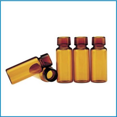 Injection glass bottle