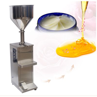 full Pneumatic liquid and paste Filling Machine for butter,toothpaste,20-200ml