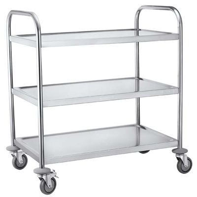 3 Tier Round Tube Serving Trolley,CARTS AND TROLLEYS, DINNING CART