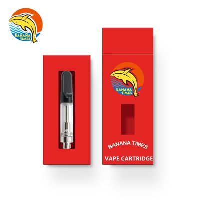 Stainless Steel 1000mg Empty Thick Oil Vape Pen Cartridges Hottest 0.5ml 1ml Ceramic Vape Cartridge