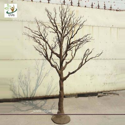 UVG DTR15 Brown cheap artificial dry trees for wedding decoration table centerpiece