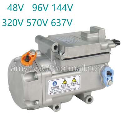 27cc 540V electric scroll compressor for EV