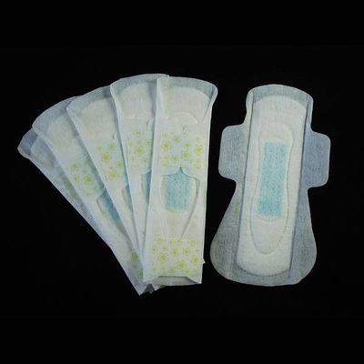 Ultra-thin nightuse 285mm Blue chips soft cotton sanitary napkin