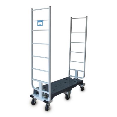 Six Wheels Trolley with Fixed Handles
