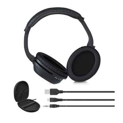 BH519 over ear bluetooth headphone and wireless earphone active noise cancelling headphones with mic