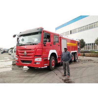 16tons Howo 10 wheel Fire Engine 13000Liters Water 3000liters foam Tanker Fire Fighting Truck