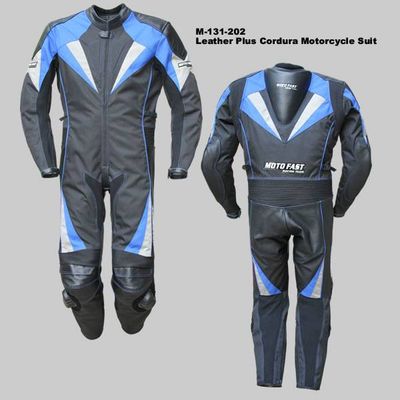 Leather Plus textile Motorcycle Suit