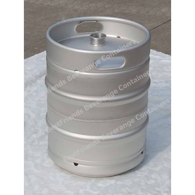 stainless steel beer keg