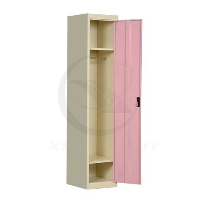 Fashion customized Knock-down single door clothes locker