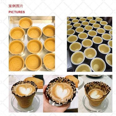 Edible coffee cup making machine