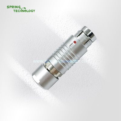 TGG 0F 12 pin straight male coupling with stepped inserts