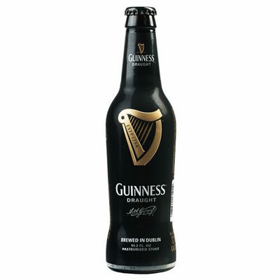 Guinness Draught Stout beer 330ml bottles