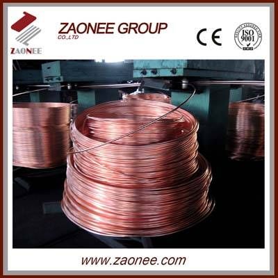 Copper rod upward continuous casting facility